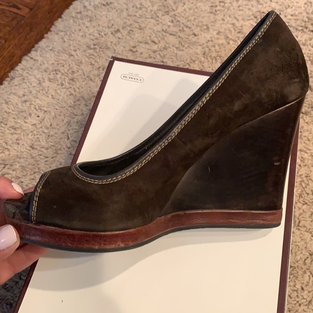 Coach wedge shoes - Picture 3 of 9